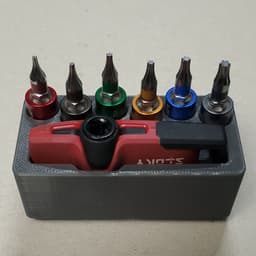 gridfinity bin for SLOKY torque screwdriver 3d model