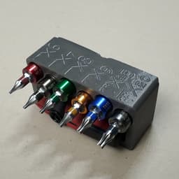 gridfinity bin for SLOKY torque screwdriver 3d model