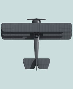 1:144 Sopwith Triplane (Early) 3d model