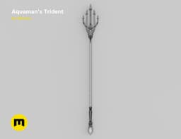 Aquaman – Neptune Trident 3d model