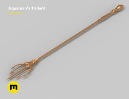 Aquaman – Neptune Trident 3d model