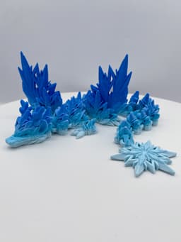 Winter dragon from Cinderwing3d! 3d model
