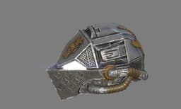 Gray Knight Helmet 3d model