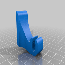 Wall hanger system 3d model