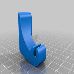 Wall hanger system 3d model