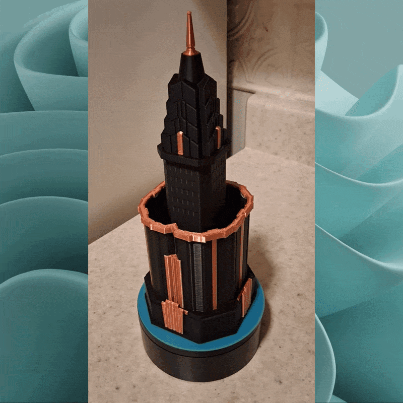 The Skyline Scribe Tower 3d model