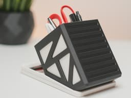 Modular Desk Organiser 3d model