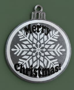 Christmas Tree Ornament 3d model