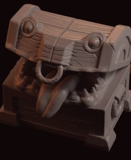 Mimic chest 3d model