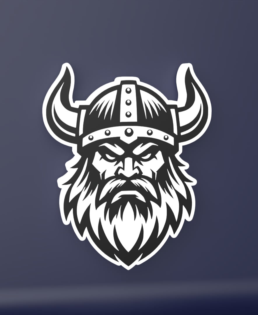 Viking Warrior - LED Strip compatible 3d model