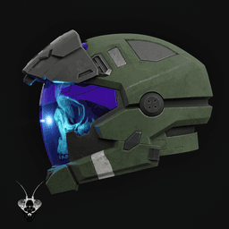 Halo Reach Haunted/Pilot Helmet 3d model