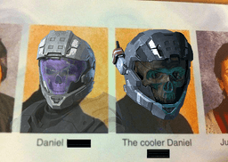 Halo Reach Haunted/Pilot Helmet 3d model