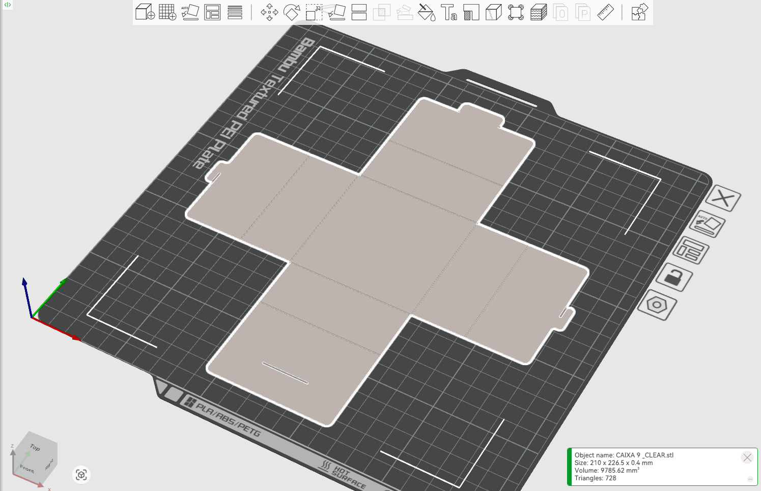 FoldableBox30mm - Fast & Functional 3d model