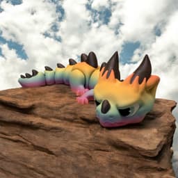 Grizzlethorn Grumpy Dragon - Exclusive 3d model
