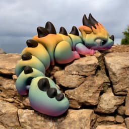 Grizzlethorn Grumpy Dragon - Exclusive 3d model