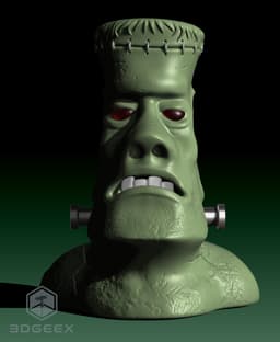 Frankenmoai 3d model