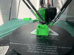 FLSun Q5 hotend fan support structure 3d model