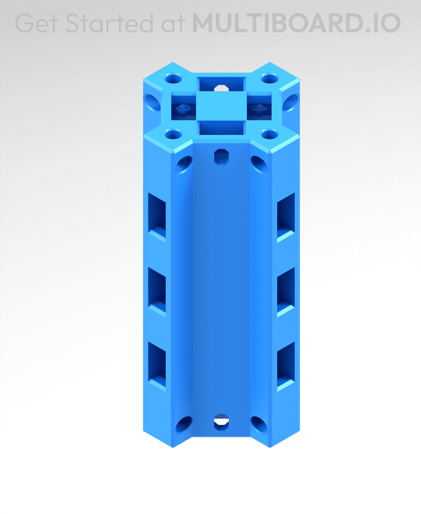 2 MU - X Multiboard Beam 3d model