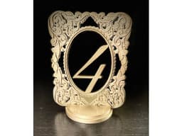 Wedding Table Numbers 3d model