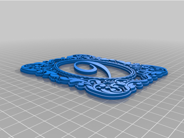 Wedding Table Numbers 3d model