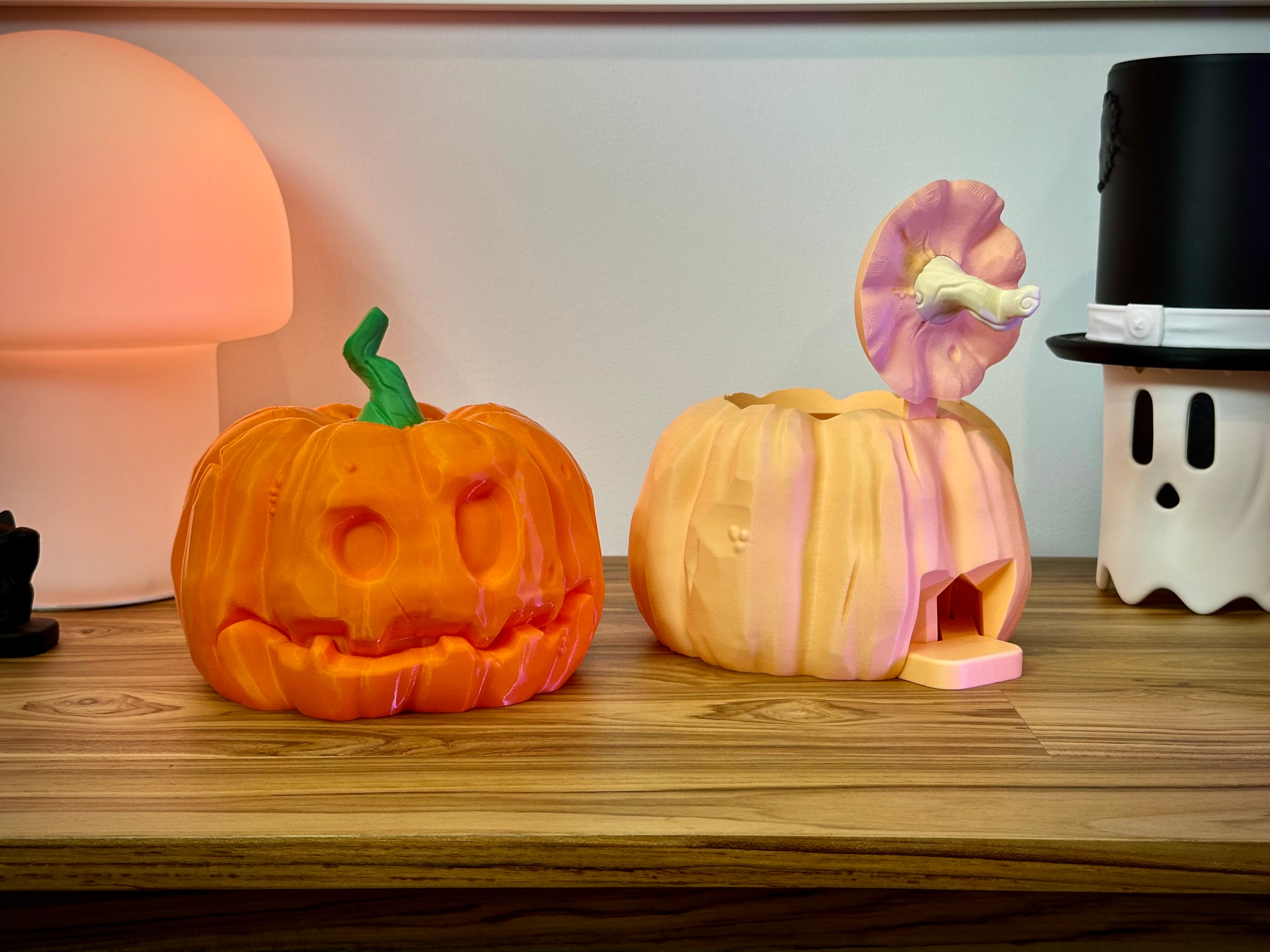 Articulated Pumpkin Bucket 3d model
