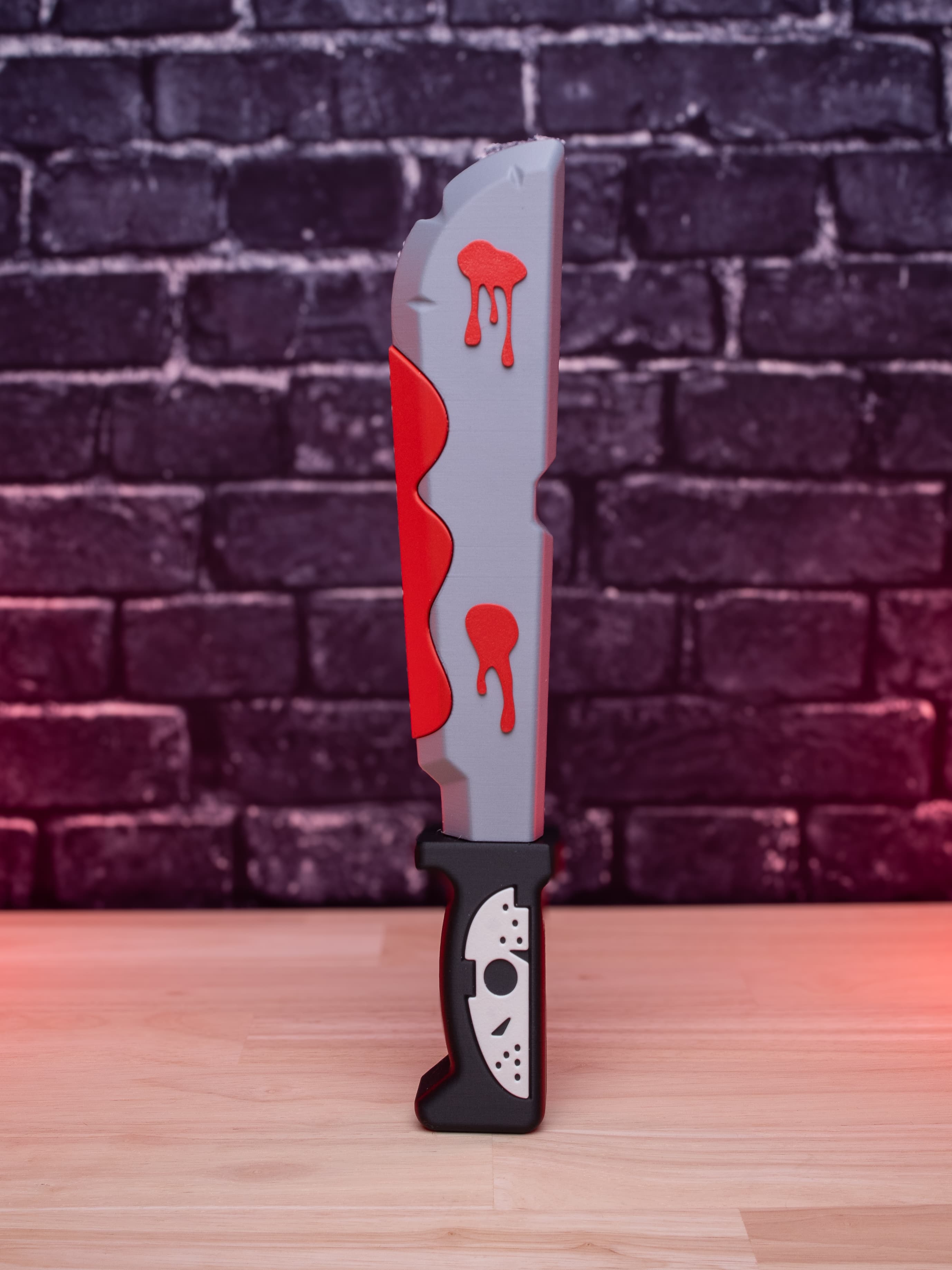 Jason's Machete - Knife Prop Kit | No Supports, No AMS, No Glue 3d model