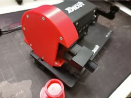 Decut Shaft Cutter Dust Cover With Vacuum Adapter 3d model