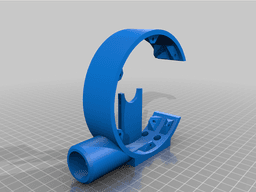 Decut Shaft Cutter Dust Cover With Vacuum Adapter 3d model