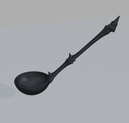 Gothic Ceremonial Ladle 3d model
