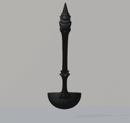 Gothic Ceremonial Ladle 3d model