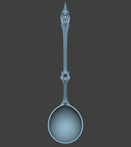 Gothic Ceremonial Ladle 3d model