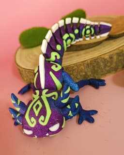 Mystical Axolotl February 2025 Exclusive 3d model