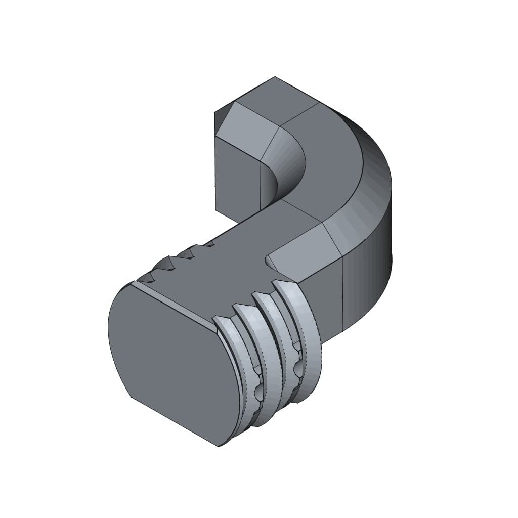 D-LOCK_HANGER.L-D-20-20 3d model