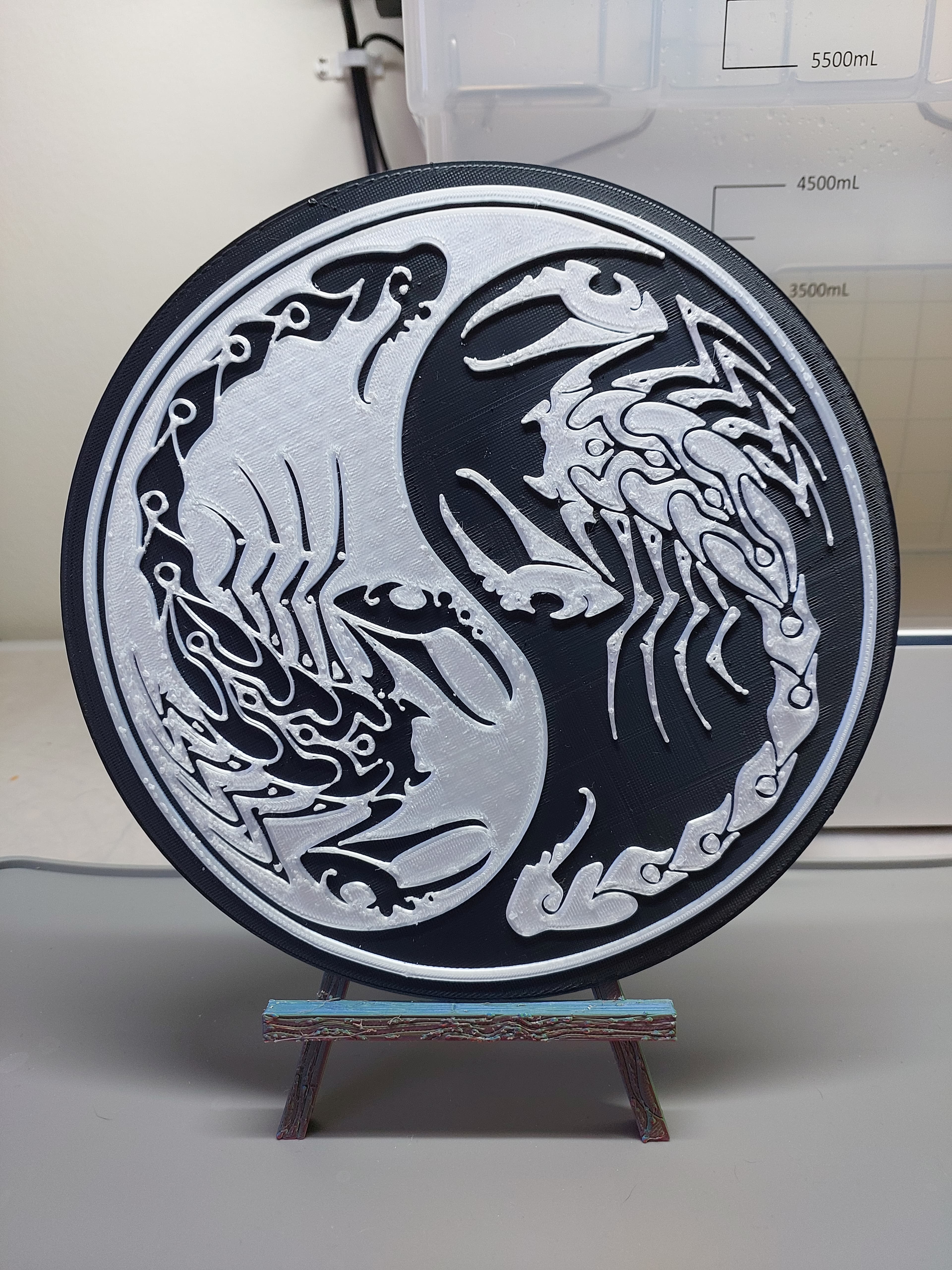 Twin Scorpions Yin Yang 3d model