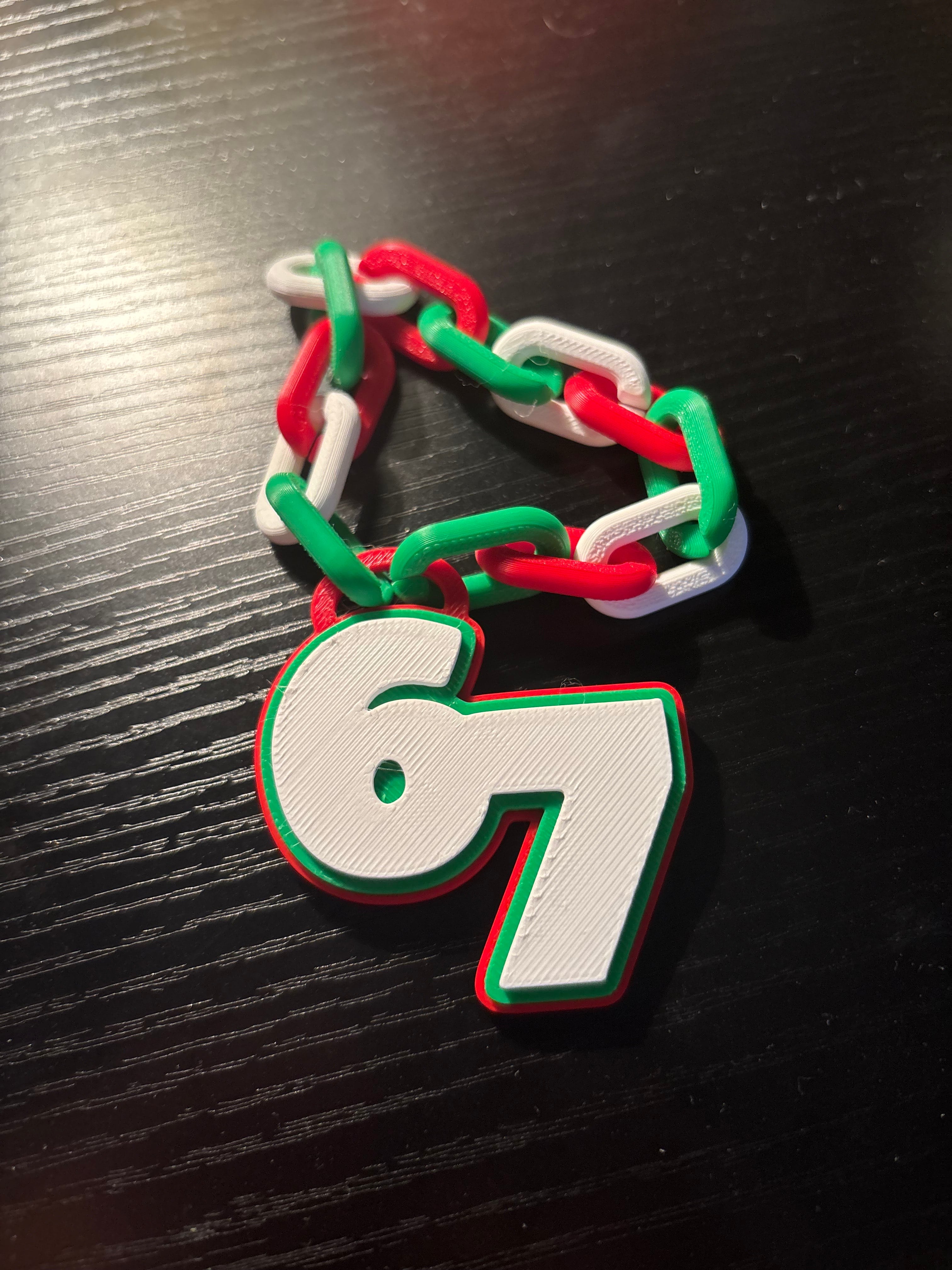 67 Chain 3d model