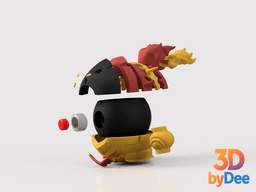 Armarouge Pokeball 3d model