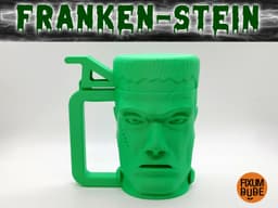 Franken-Stein Flip Top Can Coozie 3d model