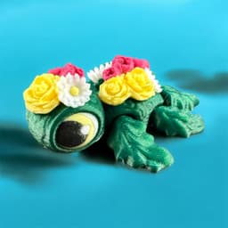Flower Bouquet Turtle 3d model