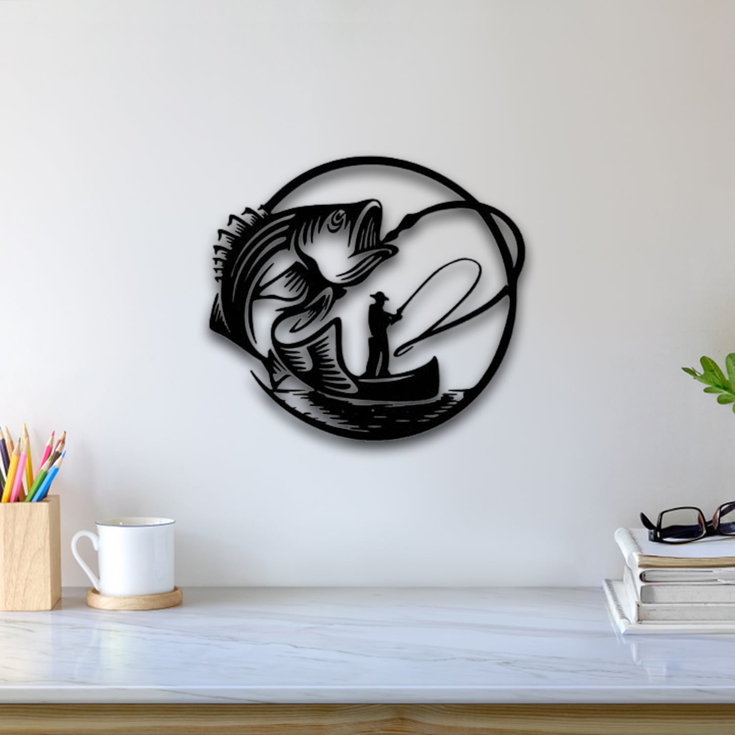 Fish Wall Art 3d model