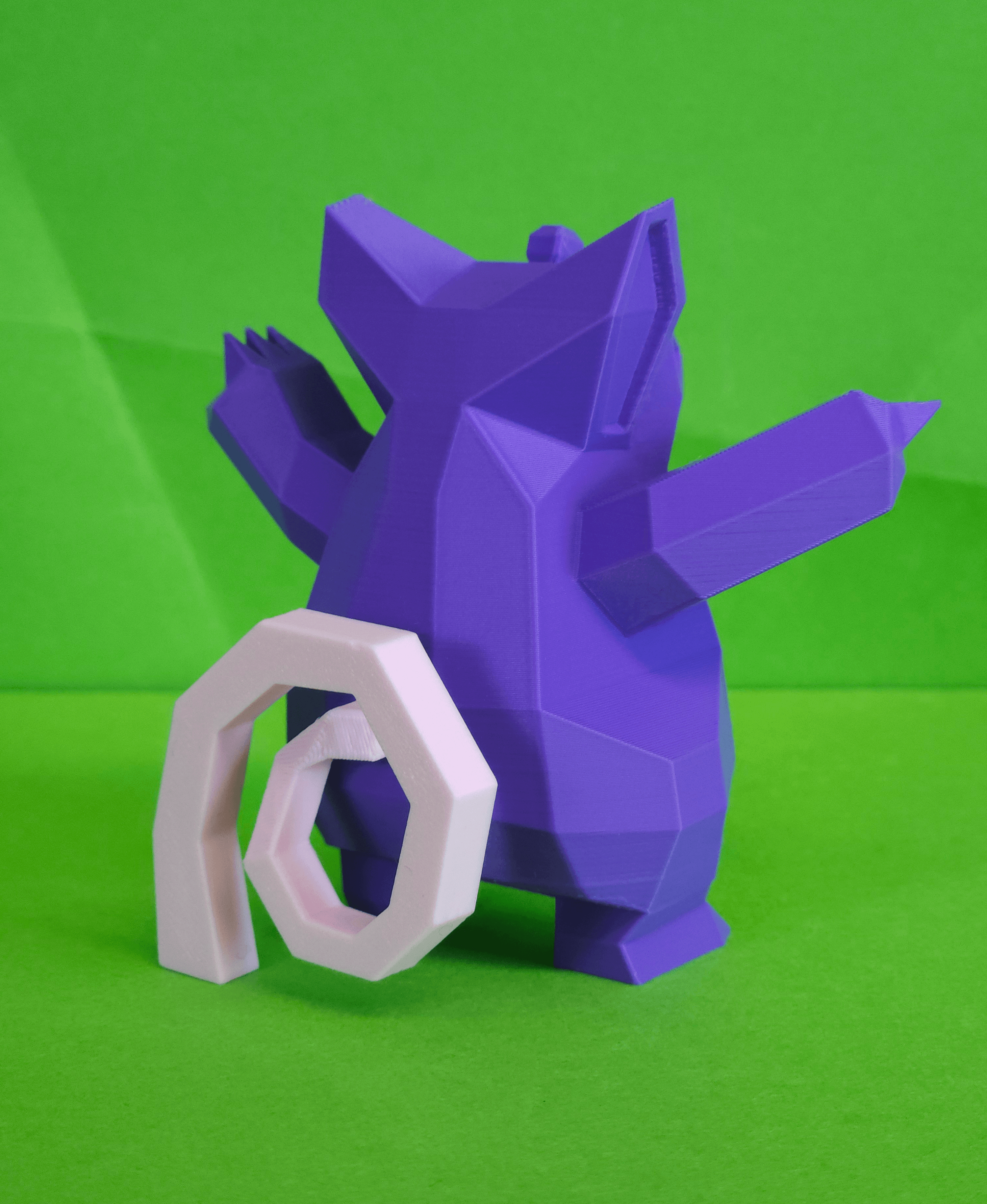 Grumpig Low Poly Pokemon 3d model