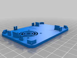 Raspberry Pi 4 Top - CANAKIT 3d model