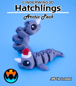 Narwhal - Hatchling 3d model