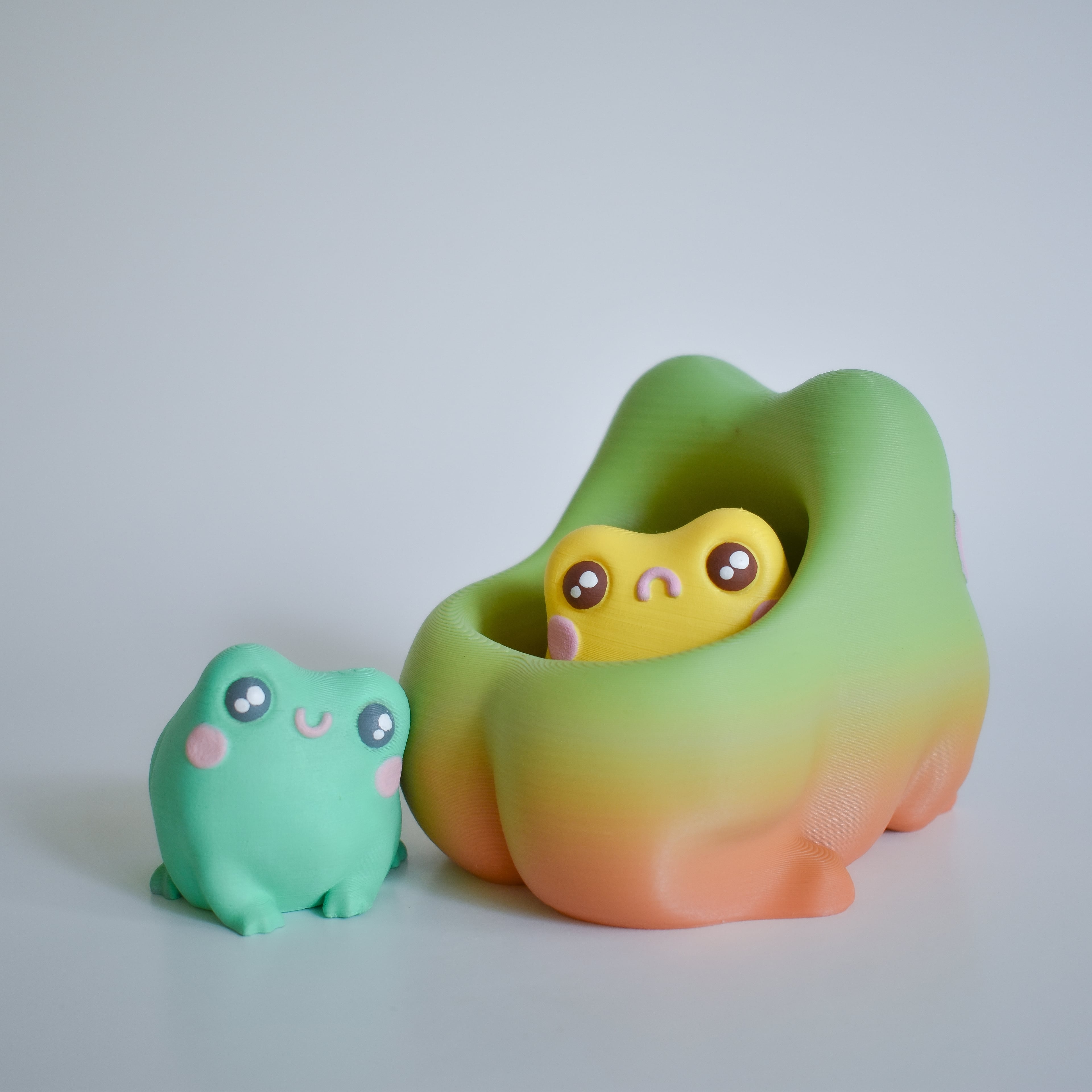 Butt Frog Pack 3d model