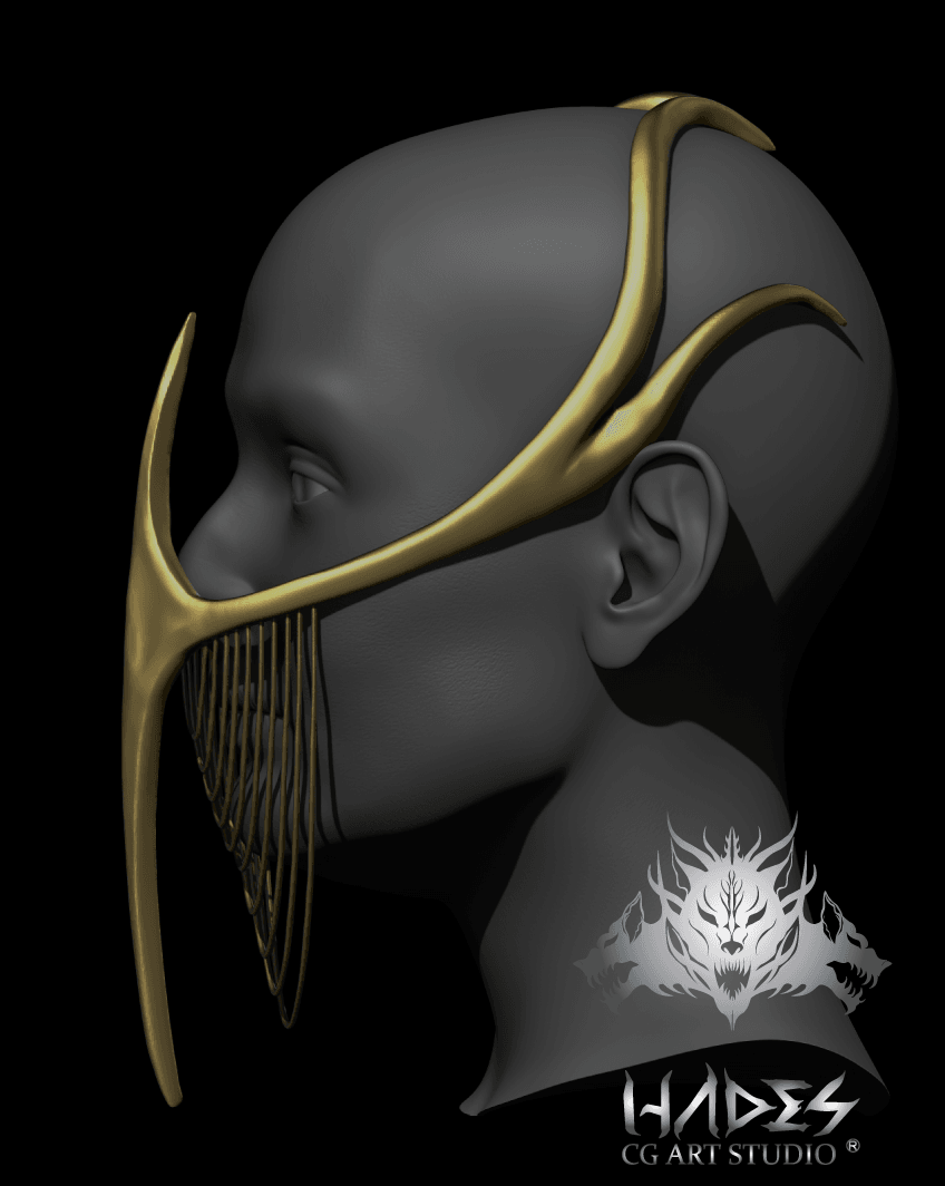 The Cell Mask 3d model