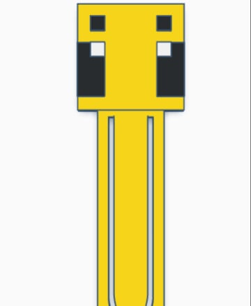 bee bookmark.stl 3d model