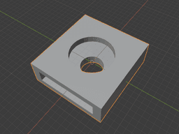 Velcro strap holder wall mount 3d model
