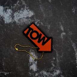 Tow Hook Keychain 3d model