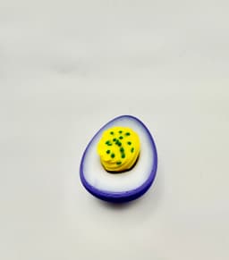 Pickled-Deviled Egg Clicker and Deviled egg Clicker 3d model