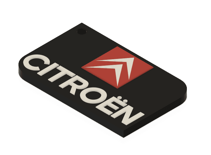Keychain: Citroen III 3d model
