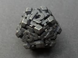 Intangle Dice Set with Decader 3d model